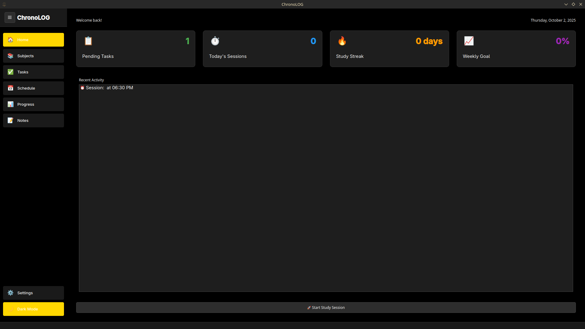 ChronoLOG screenshot 2